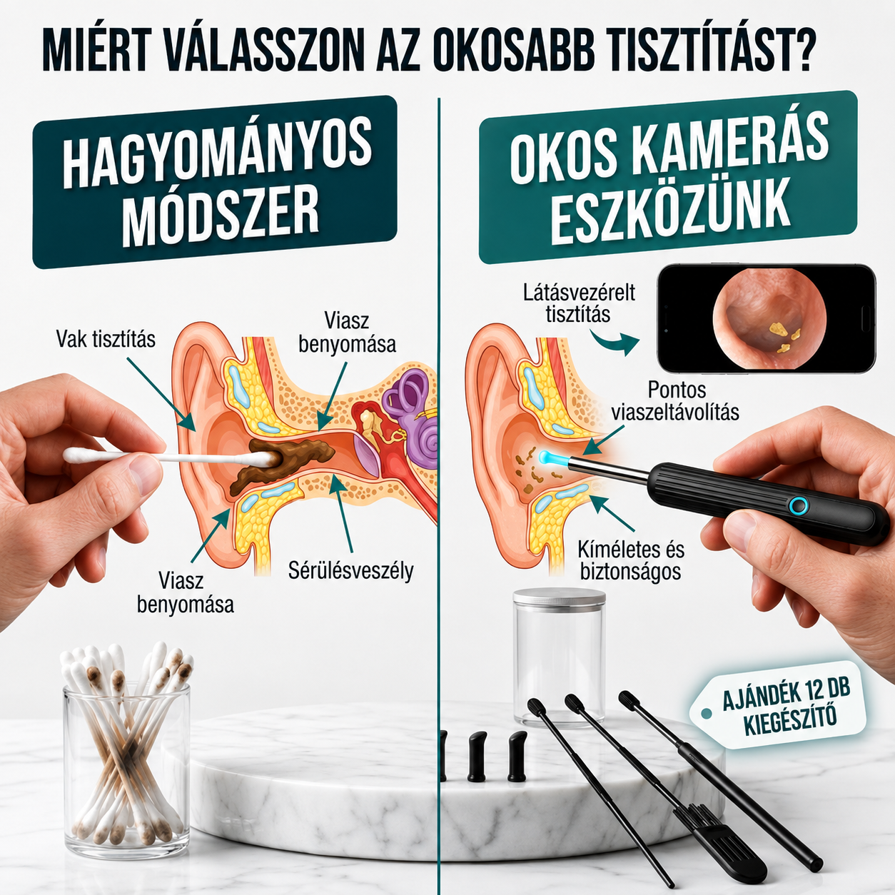 VisionEar Fültisztító